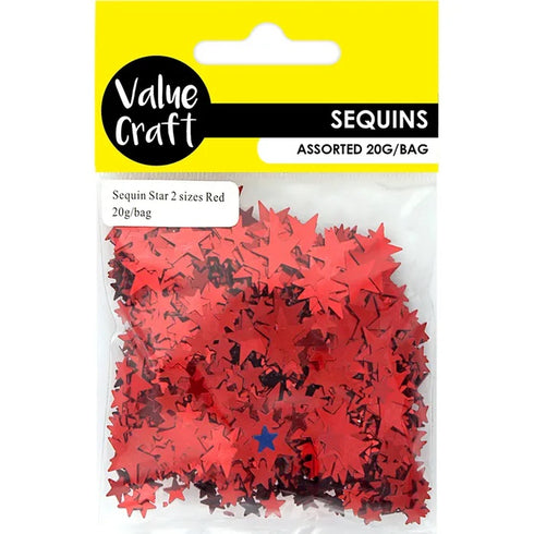 Red Colour Star Shape Scatters